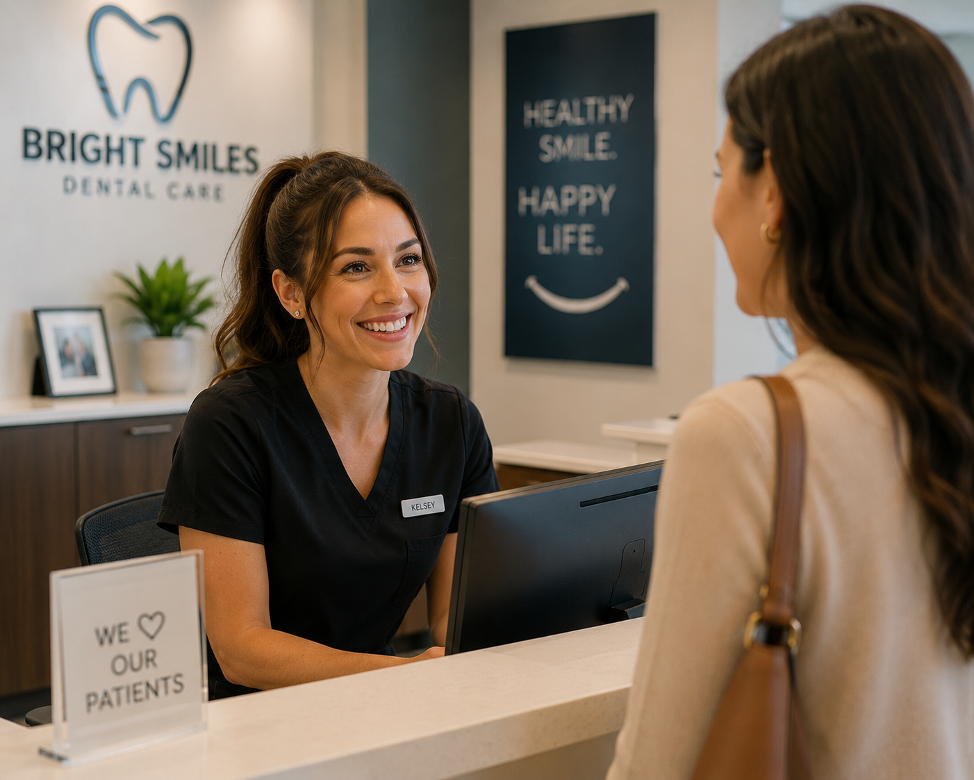 Healthcare AI communication and patient scheduling